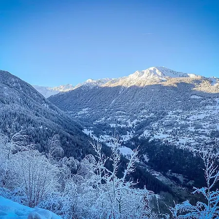 Pomone - Jardin, Soleil Et Vue Alpine Alpesi faház Veysonnaz